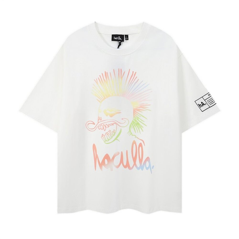 Haculla White T Shirt With Colorful Character Print